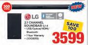 LG 2.1 Channel Soundbar SJ-4