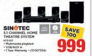 Sinotec 5.1 Channel Home Theatre System HTS-517