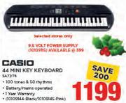 Casio 9.5 Volt Power Supply