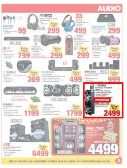 HiFi Corp : Low Prices (28 Nov - 3 Dec 2017), page 5