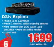 DSTV Explora Fully Installed