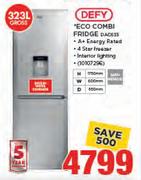 Defy 323Ltr Eco Combi Fridge DAC635