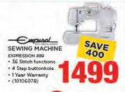 Empisal Sewing Machine Expression 889