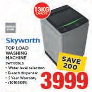 Skyworth 13Kg Top Load Washing Machine SWT1309LS