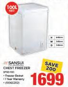 Sansui Chest Freezer 