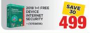 Kaspersky 2018 1+1 Free Device Internet Security