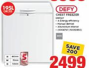 Defy 195Ltr Chest Freezer DMF507