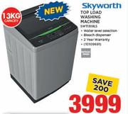 Skyworth 13Kg Top Load Washing Machine SWT1309LS