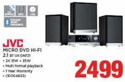 JVC Micro DVD Hi Fi 2.1 BT-UX-DN721
