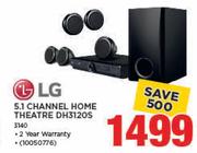 LG 5.1 Channel Home Theatre DH3120S