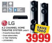LG 4.2 Channel Home Theatre System LHD677