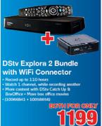 DSTV Explora 2 Bundle With WiFi Connector-For Both
