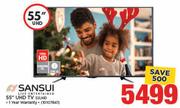 Sansui 55" UHD TV 55UHD