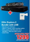 DSTV Explora 2 Bundle With LNB Excluding Installation