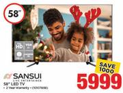 Sansui 58" LED TV