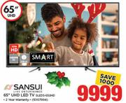 Sansui 65" UHD LED Smart TV SLEDD-65UHD