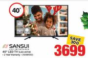 Sansui 40" Full HD LED TV SLED-40FHD