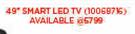 Sinotec 49" Smart LED TV 