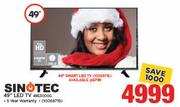 Sinotec 49" Smart LED TV 