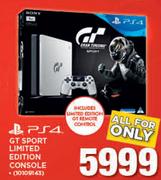 PS4 GT Sport Limited Edition Console