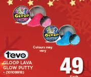 Tevo Gloop Lava Glow Putty-Each