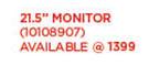 Sansui 21.5" LED Monitor 