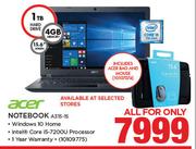 Acer 15.6" Notebook A315-15