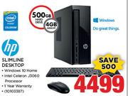 HP Slimline Desktop