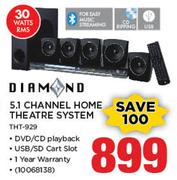 Diamond 5.1 Channel Home Theatre System THT-929