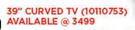 Diamond 39" Curved TV