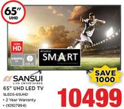 Sansui 65" UHD Smart LED TV SLEDS-65UHD