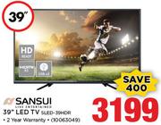 Sansui 39" LED TV SLED-39HDR