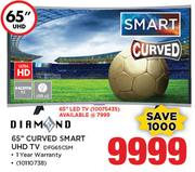 Diamond 65" Curved Smart UHD TV DFG65CSM