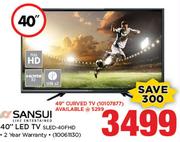 Sansui 49" Curved TV