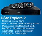 DSTV Explora 2 Excluding Installation