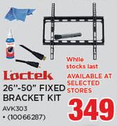 Loctek 26"-50" Fixed Bracket Kit AVK303