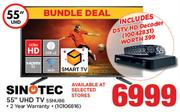 Sinotec 55" UHD Smart TV 55NU86