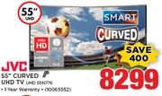 JVC 55" Curved UHD Smart TV 55N776