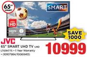 JVC 65" Smart UHD TV LT65N775
