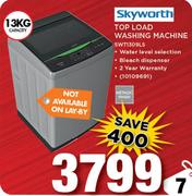 Skyworth 13Kg Top Load Washing Machine SWT1309LS