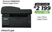 Pantum M6552NW Mono Laser 3-In-1 Printer