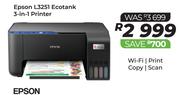 Epson L3251 Ecotank 3 In 1 Printer