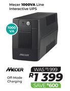 Mecer 1000VA Line Interactive UPS