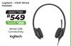 Logitech H340 Wired Headset
