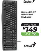 Genius KB-117 USB Wired Keyboard