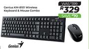 Genius KM-8101 Wireless Keyboard & Mouse Combo