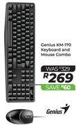 Genius KM-170 Keyboard & Mouse Combo