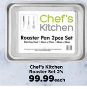 Chef's Kitchen Roaster Set-2's Each