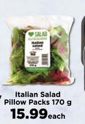 Italian Salad Pillow Packs-170g Each