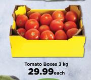 Tomato Boxes-3kg Each